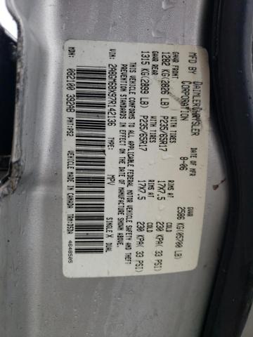 Photo 11 VIN: 2A8GM68X97R142136 - CHRYSLER PACIFICA 