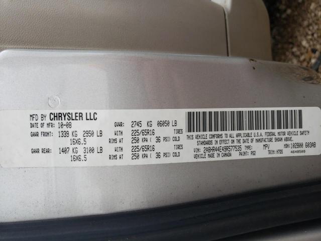 Photo 12 VIN: 2A8HR44E49R577535 - CHRYSLER MINIVAN 