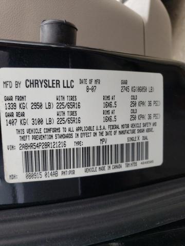 Photo 9 VIN: 2A8HR54P28R121216 - CHRYSLER TOWN &AMP COU 