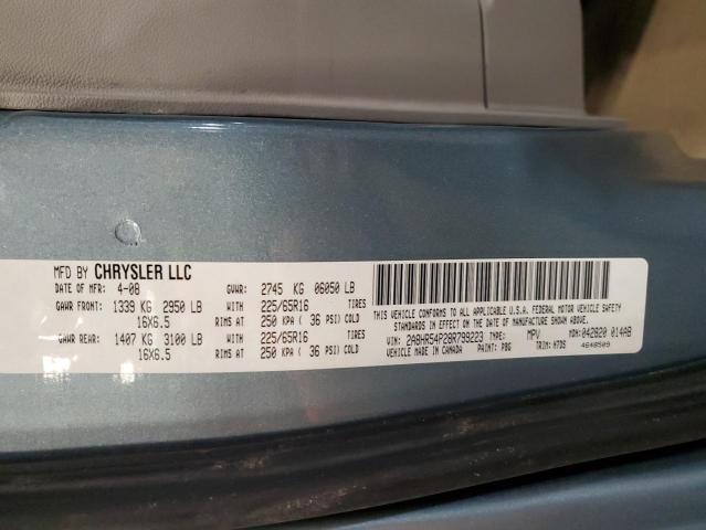 Photo 13 VIN: 2A8HR54P28R799223 - CHRYSLER MINIVAN 