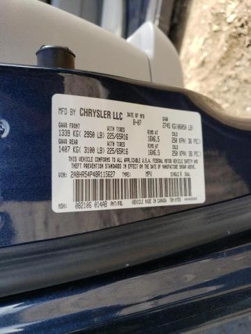 Photo 9 VIN: 2A8HR54P48R115627 - CHRYSLER TOWN &AMP COU 