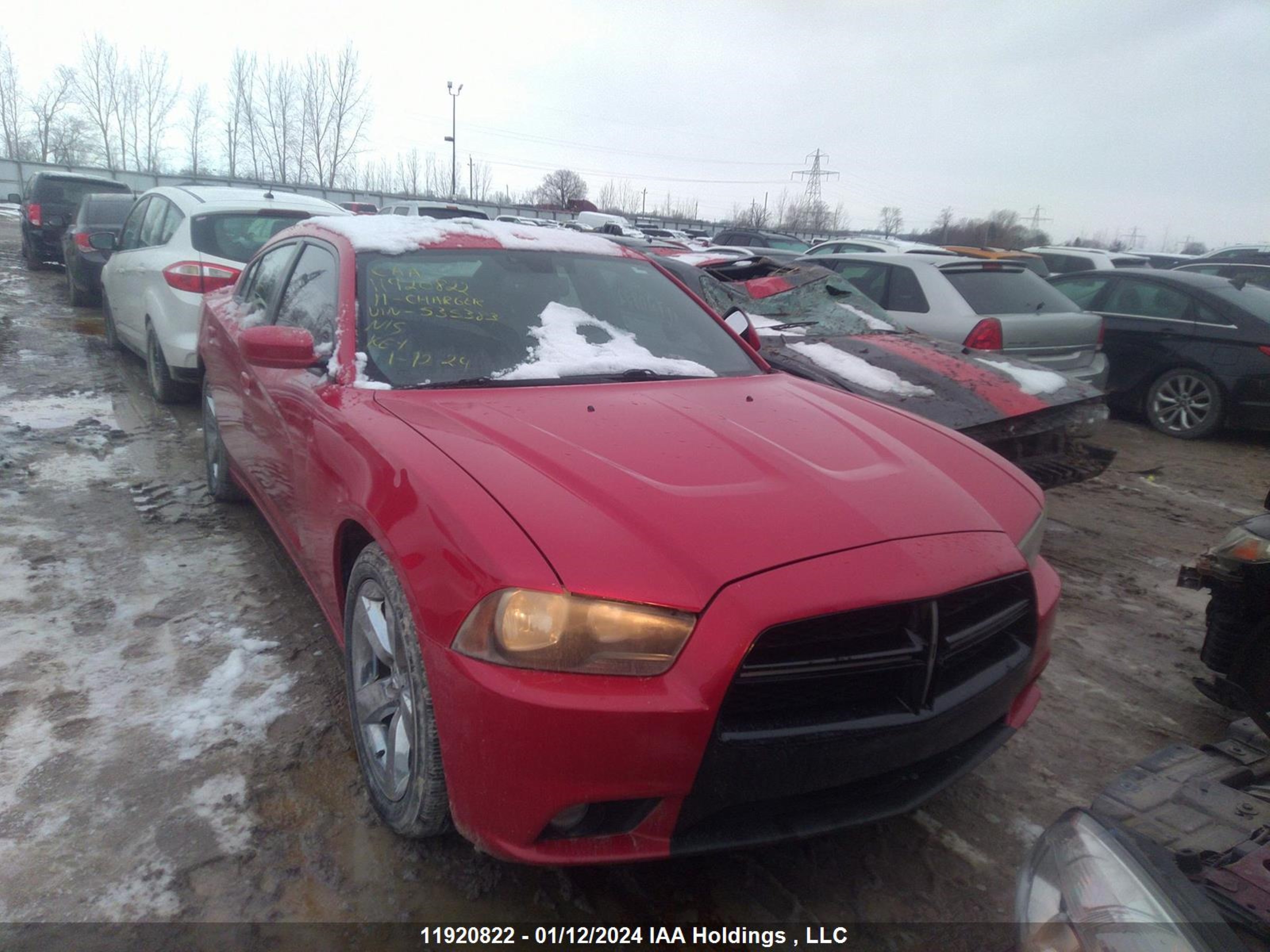 Photo 5 VIN: 2B3CL3CGXBH535383 - DODGE CHARGER 