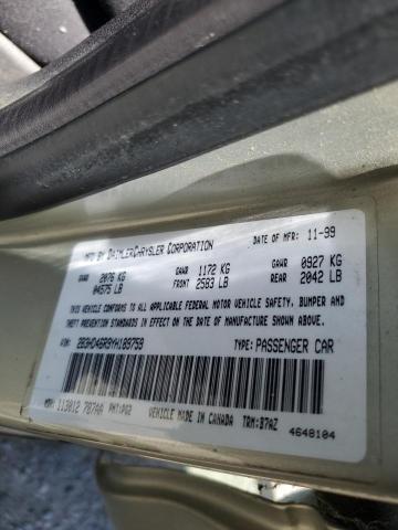 Photo 11 VIN: 2B3HD46R9YH189759 - DODGE INTREPID 