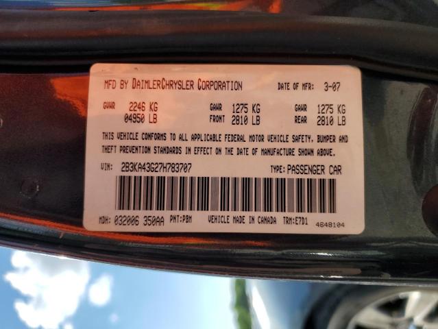 Photo 11 VIN: 2B3KA43G27H783707 - DODGE CHARGER 