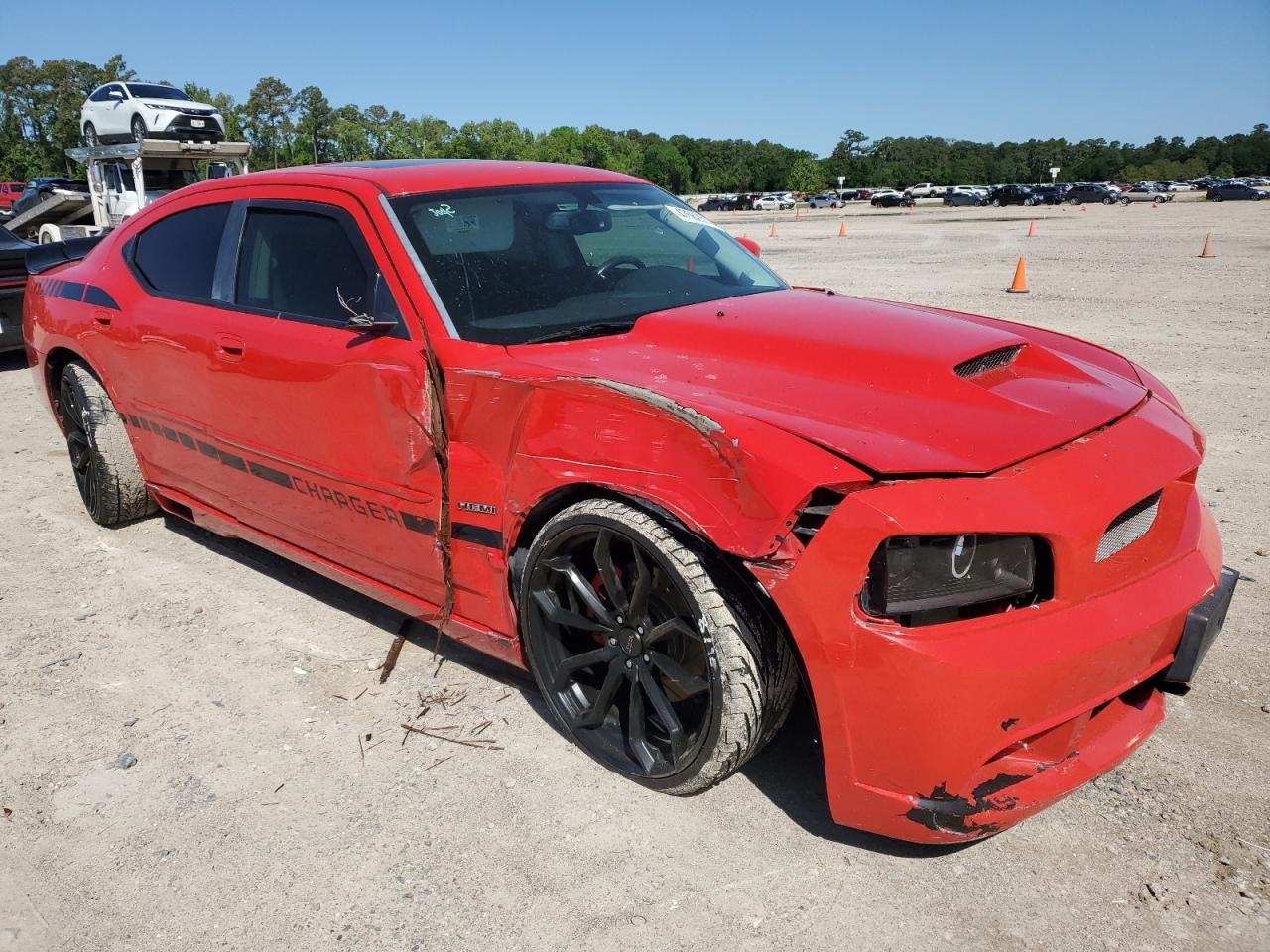 Photo 3 VIN: 2B3KA53H38H266125 - DODGE CHARGER 