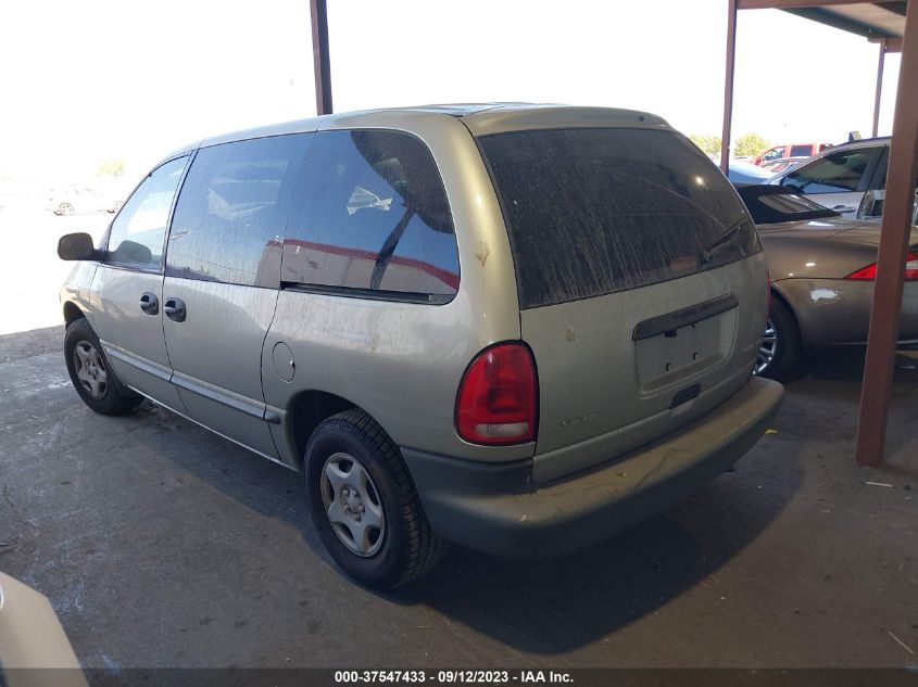 Photo 2 VIN: 2B4GP25R2YR825436 - DODGE CARAVAN 