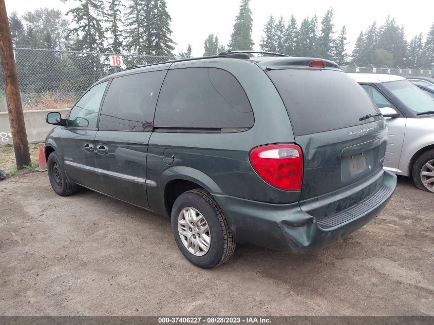 Photo 2 VIN: 2B4GP44R11R127323 - DODGE CARAVAN 