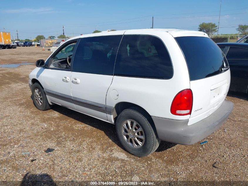 Photo 2 VIN: 2B4GP45G4YR747218 - DODGE CARAVAN 