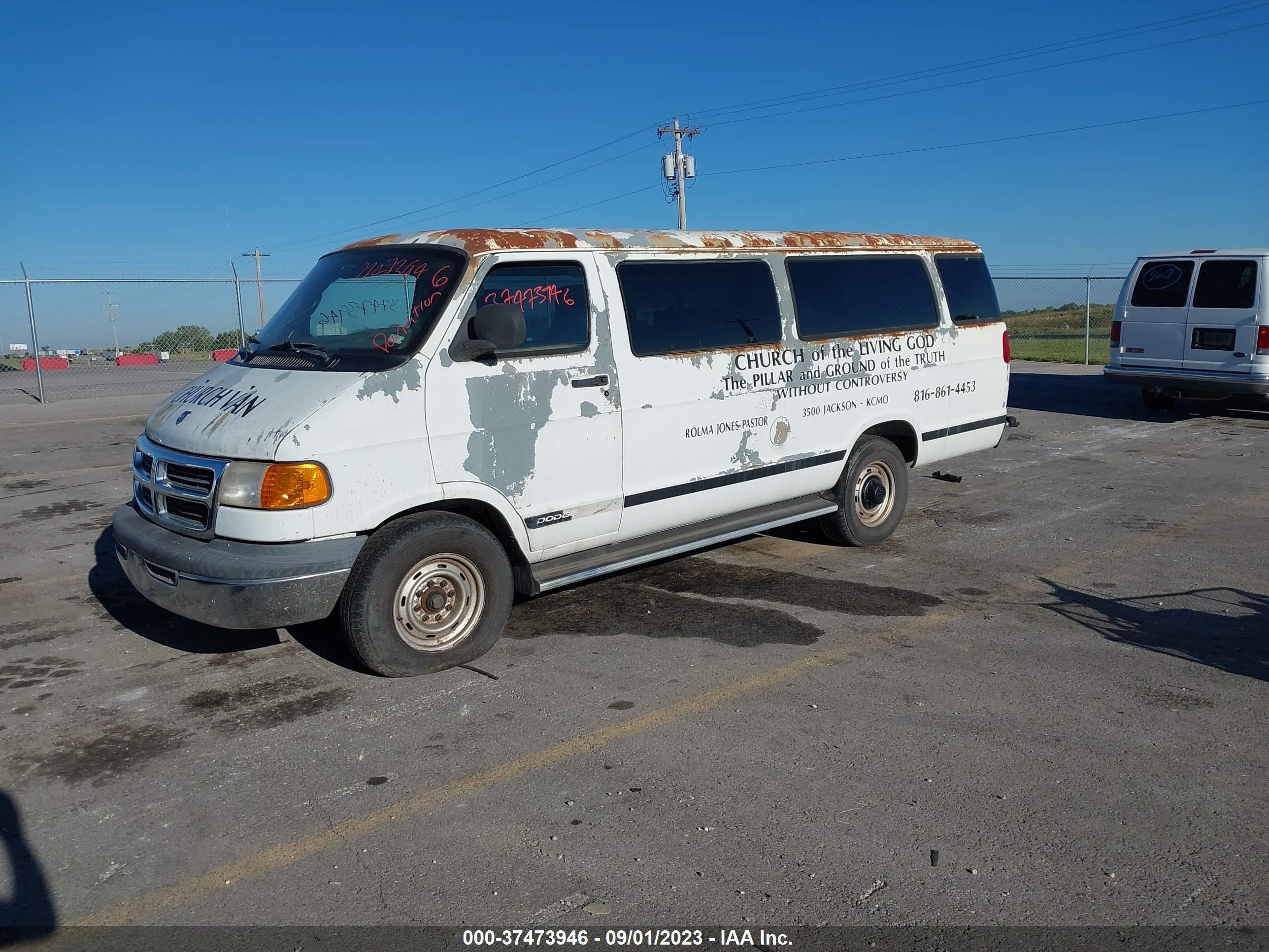 Photo 1 VIN: 2B5WB35Z31K504967 - DODGE RAM VAN 