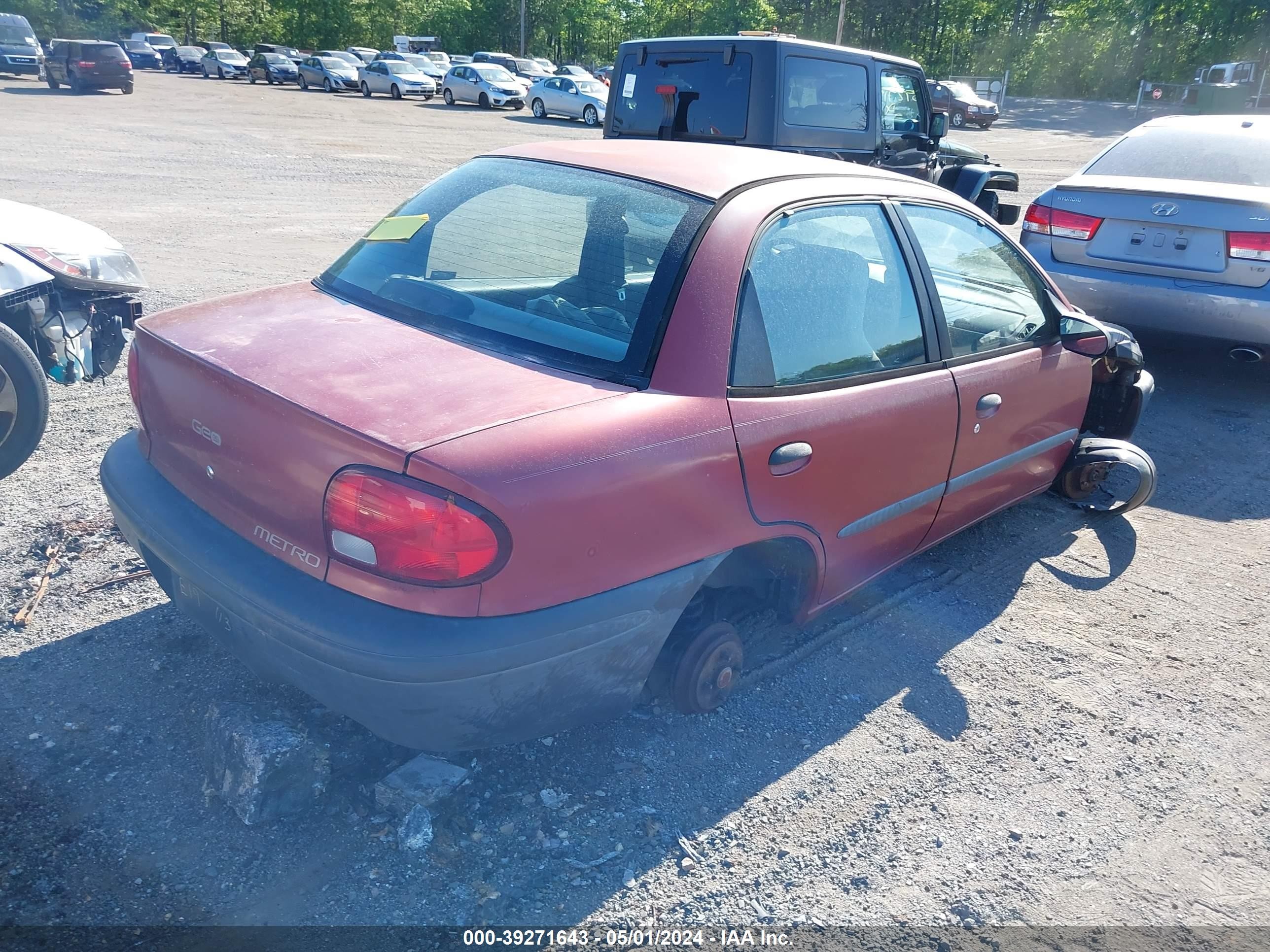 Photo 3 VIN: 2C1MR5291S6709172 - GEO METRO 