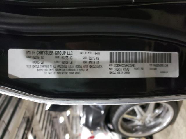 Photo 9 VIN: 2C3CA4CD5AH135461 - CHRYSLER 300 TOURIN 