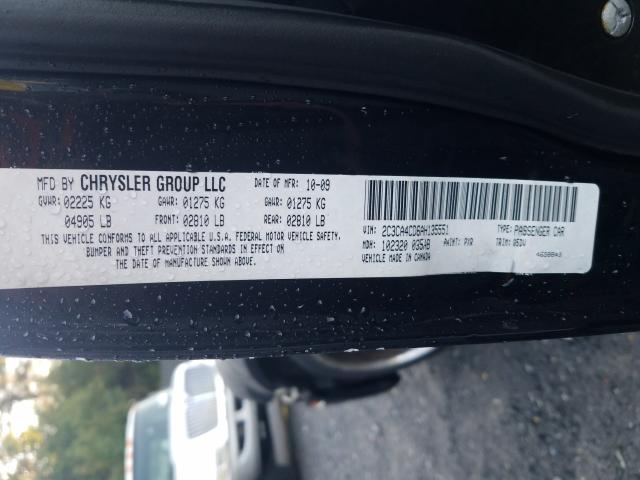 Photo 9 VIN: 2C3CA4CD6AH135551 - CHRYSLER 300 TOURIN 