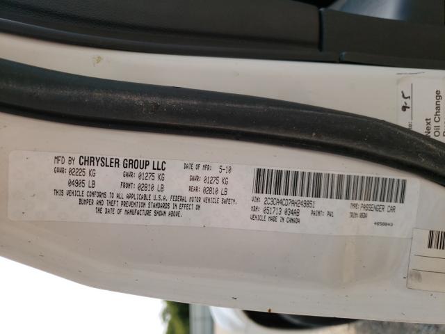 Photo 9 VIN: 2C3CA4CD7AH249851 - CHRYSLER 300 