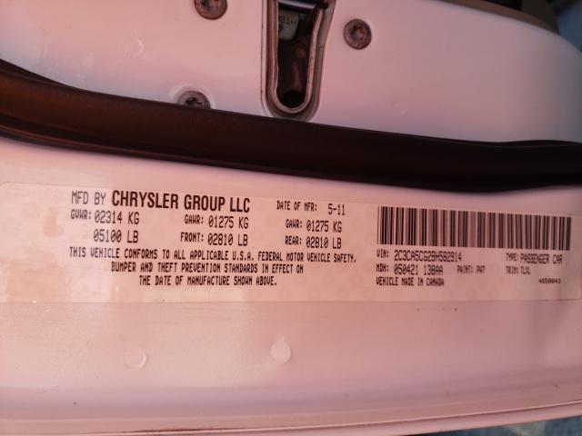 Photo 9 VIN: 2C3CA5CG2BH582914 - CHRYSLER 300 LIMITE 