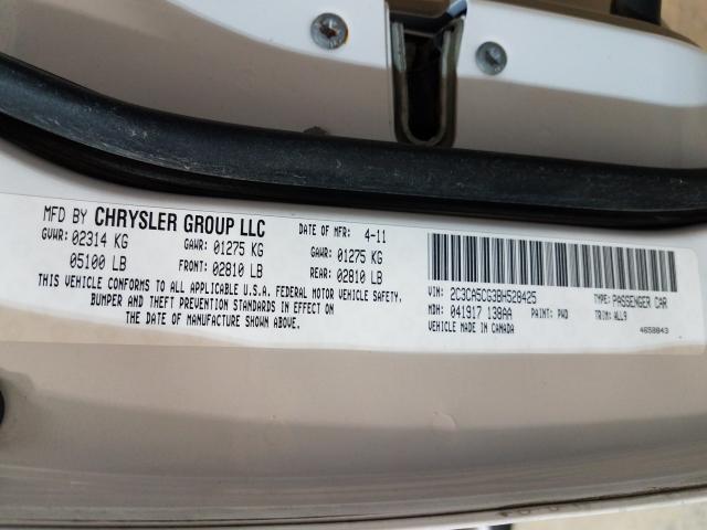 Photo 9 VIN: 2C3CA5CG3BH528425 - CHRYSLER 300 LIMITE 