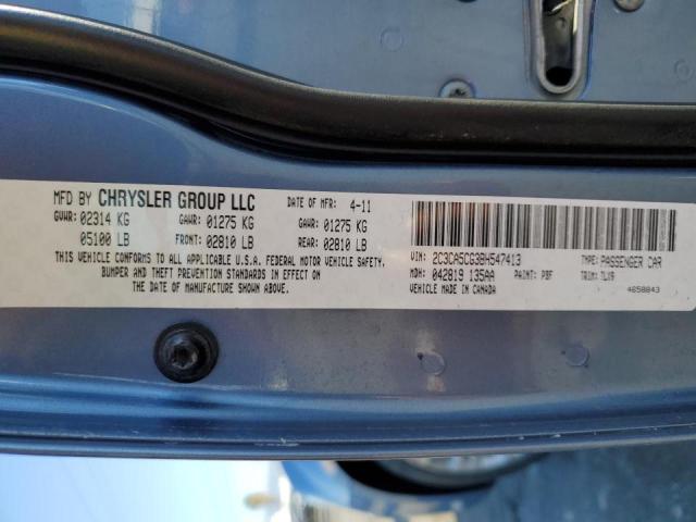 Photo 9 VIN: 2C3CA5CG3BH547413 - CHRYSLER 300 LIMITE 