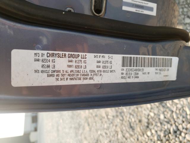 Photo 9 VIN: 2C3CA5CG4BH580159 - CHRYSLER 300 LIMITE 