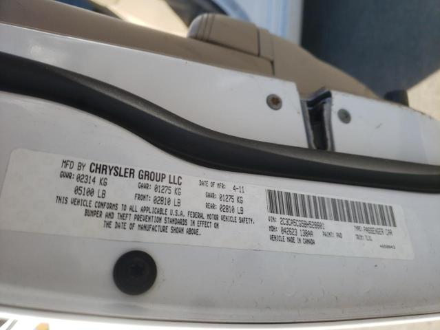 Photo 9 VIN: 2C3CA5CG5BH528801 - CHRYSLER 300 LIMITE 