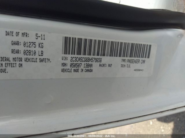 Photo 8 VIN: 2C3CA5CG6BH579658 - CHRYSLER 300 