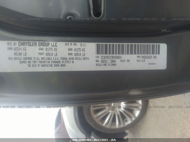 Photo 8 VIN: 2C3CA5CG7BH599501 - CHRYSLER 300 