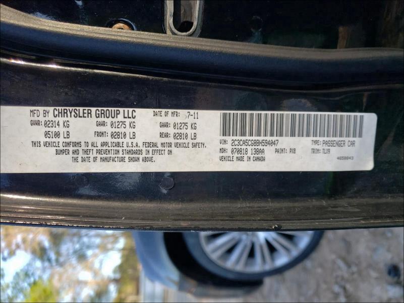 Photo 9 VIN: 2C3CA5CG8BH594047 - CHRYSLER 300 LIMITE 