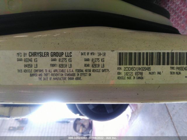 Photo 8 VIN: 2C3CA5CV1AH326485 - CHRYSLER 300 