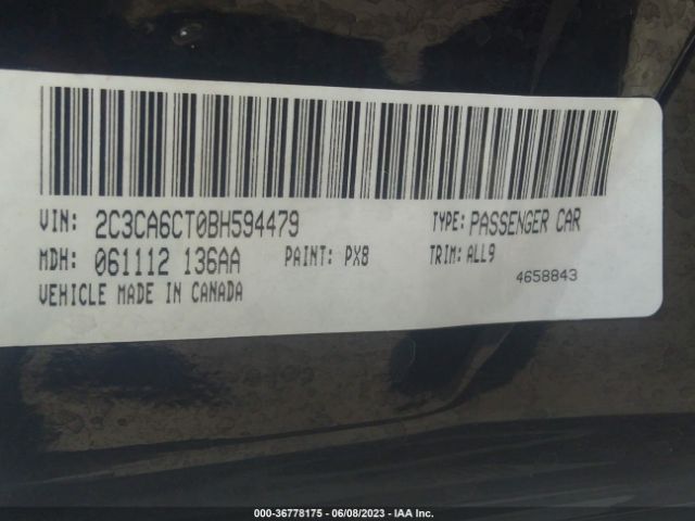 Photo 8 VIN: 2C3CA6CT0BH594479 - CHRYSLER 300C 