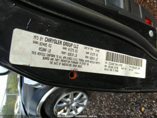 Photo 8 VIN: 2C3CA6CT4AH114765 - CHRYSLER 300 