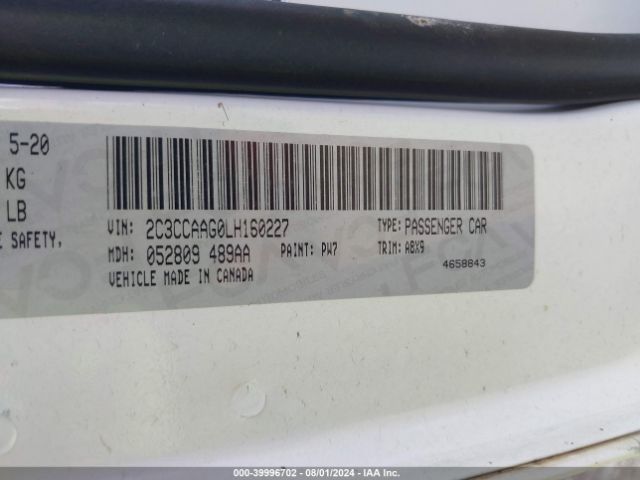 Photo 8 VIN: 2C3CCAAG0LH160227 - CHRYSLER 300 