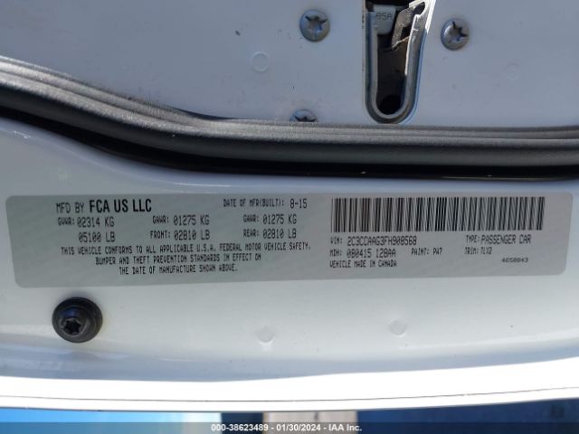 Photo 8 VIN: 2C3CCAAG3FH908568 - CHRYSLER 300 