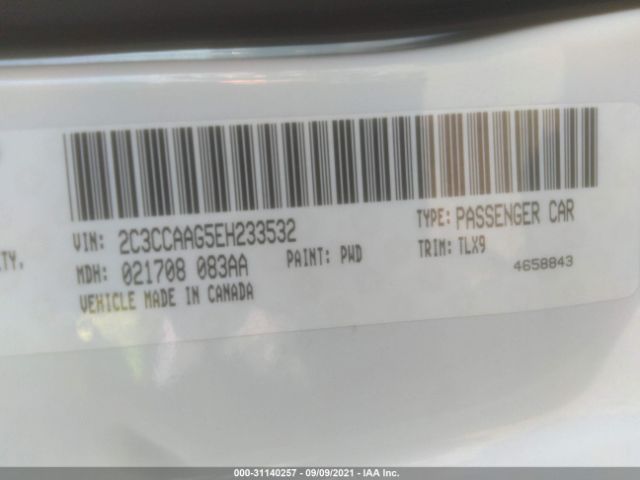 Photo 8 VIN: 2C3CCAAG5EH233532 - CHRYSLER 300 