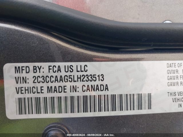 Photo 8 VIN: 2C3CCAAG5LH233513 - CHRYSLER 300 