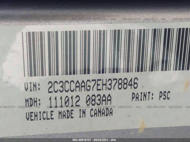 Photo 8 VIN: 2C3CCAAG7EH378846 - CHRYSLER 300 