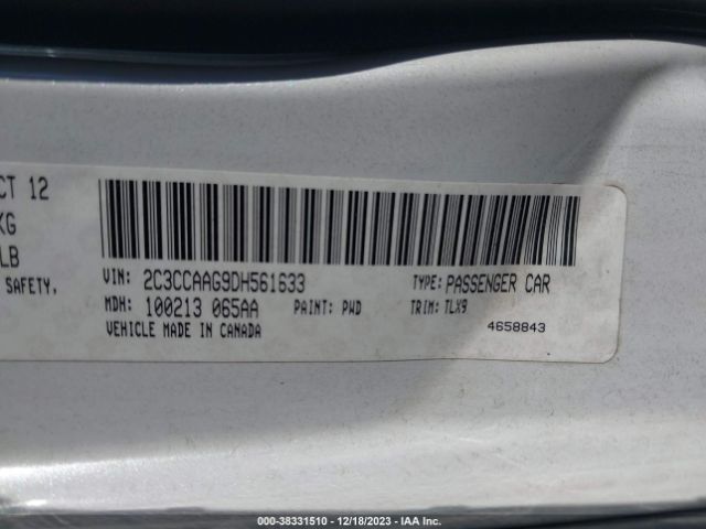 Photo 8 VIN: 2C3CCAAG9DH561633 - CHRYSLER 300 