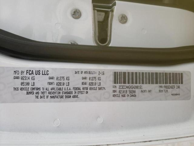 Photo 9 VIN: 2C3CCAAGXGH208161 - CHRYSLER 300 LIMITE 