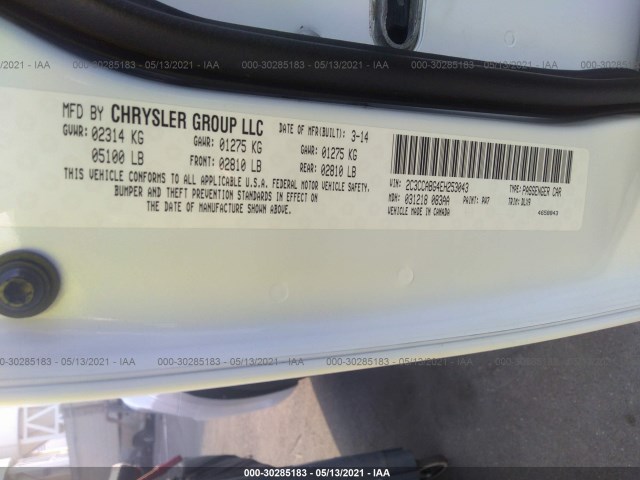 Photo 8 VIN: 2C3CCABG4EH253043 - CHRYSLER 300 