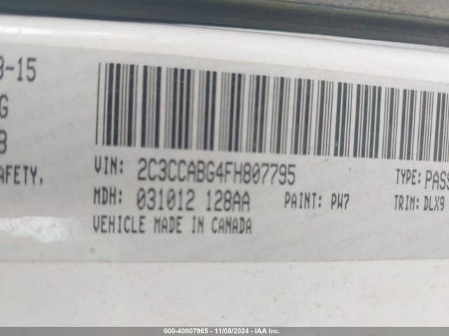 Photo 8 VIN: 2C3CCABG4FH807795 - CHRYSLER 300 