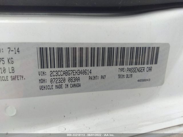 Photo 8 VIN: 2C3CCABG7EH340614 - CHRYSLER 300 