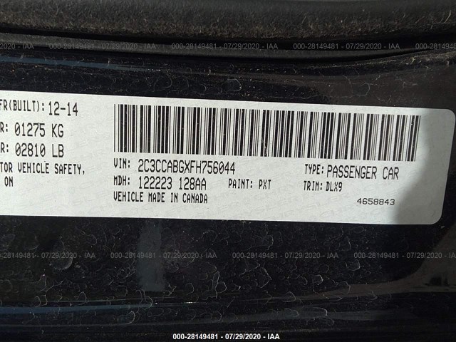 Photo 8 VIN: 2C3CCABGXFH756044 - CHRYSLER 300 