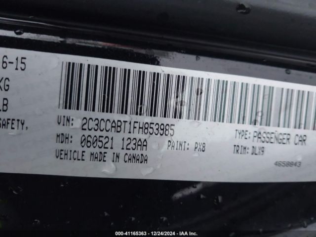 Photo 8 VIN: 2C3CCABT1FH853985 - CHRYSLER 300 