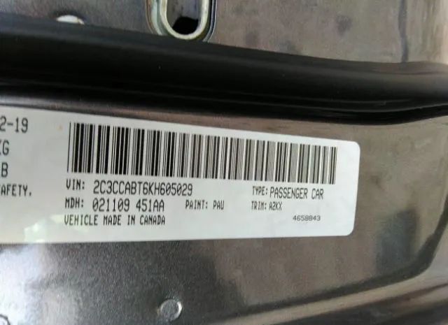 Photo 8 VIN: 2C3CCABT6KH605029 - CHRYSLER 300 