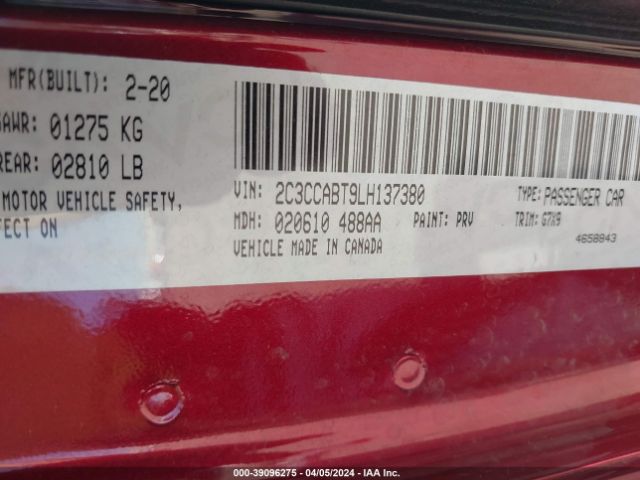 Photo 8 VIN: 2C3CCABT9LH137380 - CHRYSLER 300 