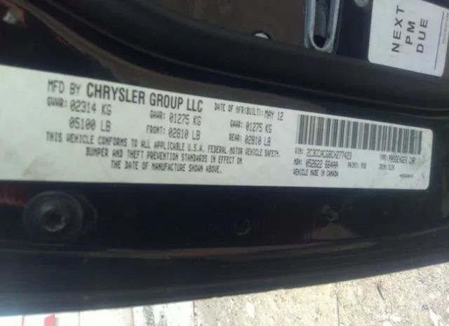 Photo 8 VIN: 2C3CCACG8CH277423 - CHRYSLER 300 