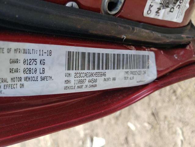 Photo 9 VIN: 2C3CCAEG0KH555646 - CHRYSLER 300 LIMITE 