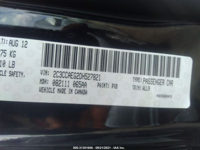 Photo 8 VIN: 2C3CCAEG2DH527821 - CHRYSLER 300 