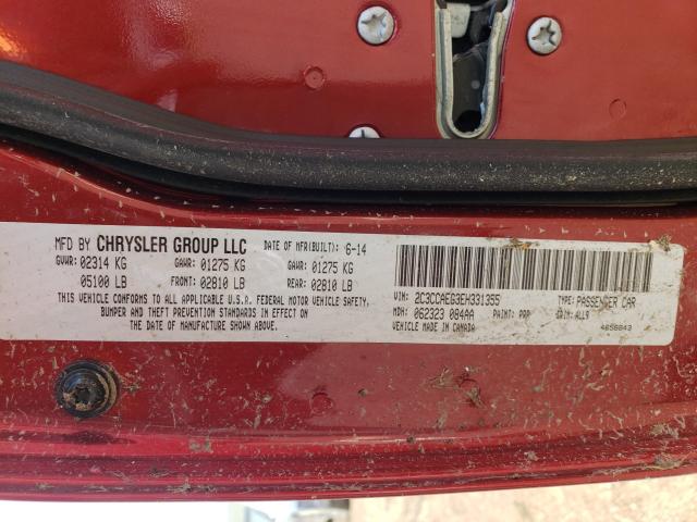 Photo 9 VIN: 2C3CCAEG3EH331355 - CHRYSLER 300C 