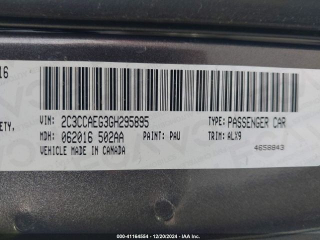 Photo 8 VIN: 2C3CCAEG3GH295895 - CHRYSLER 300 