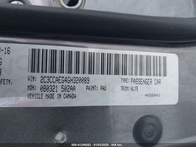 Photo 8 VIN: 2C3CCAEG4GH320089 - CHRYSLER 300 