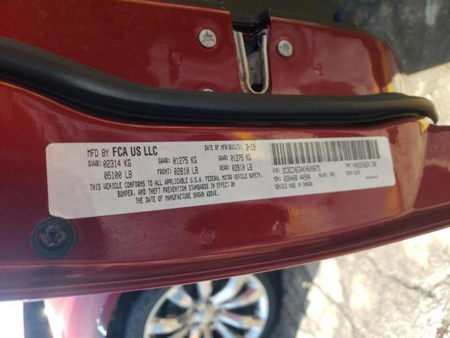 Photo 9 VIN: 2C3CCAEG4KH609675 - CHRYSLER 300 LIMITE 