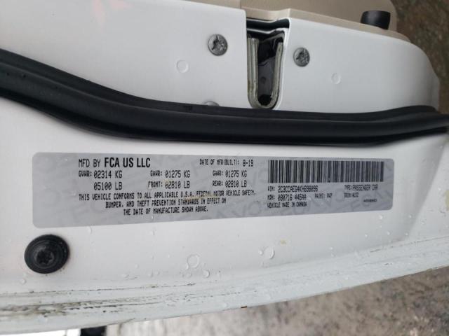 Photo 9 VIN: 2C3CCAEG4KH698096 - CHRYSLER 300 LIMITE 